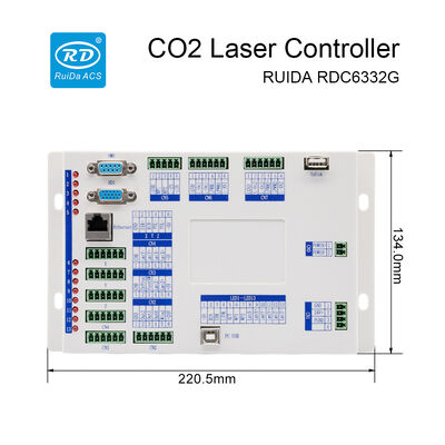 RUIDA RDC6332G CO2 Laser Control Panel , Laser Engraver And Cutter Controller