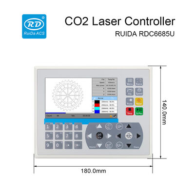 RDC6685U Double Heads Asynchronously Laser Controller For CO2 Engraving Cutting Machine
