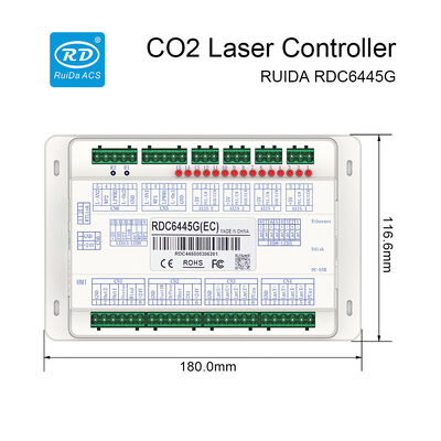 Two Channel CO2 Laser Controller Non Metal Cutting And Engraving Laser Controller