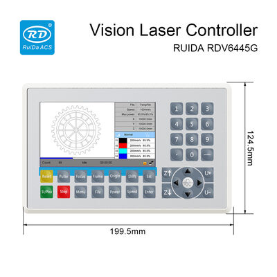 Ruida Laser Controller RDV6445G Small Vision Cutting And Engraving Controller