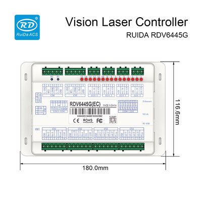 Ruida Laser Controller RDV6445G Small Vision Cutting And Engraving Controller