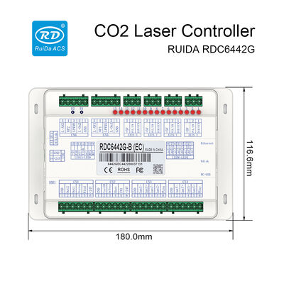 Ruida RDC6442G CO2 Laser Controller with 3.5 Inch Screen
