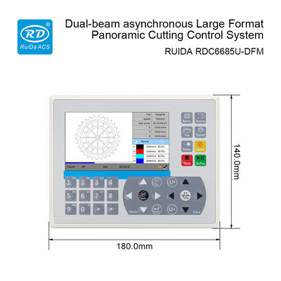Ruida RDC6685U-DFM Dual Beam CO2 Laser Controller with Visual Cutting
