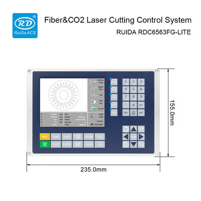 2 Channel RDC6563FG-LITE Fiber Laser Controller For Cutting And Engraving Machines