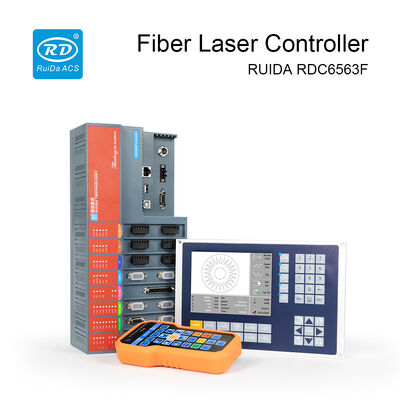 6 Axis Fiber Laser Cutting Controller RDC6563F Control Panel Laser Engraver Controller