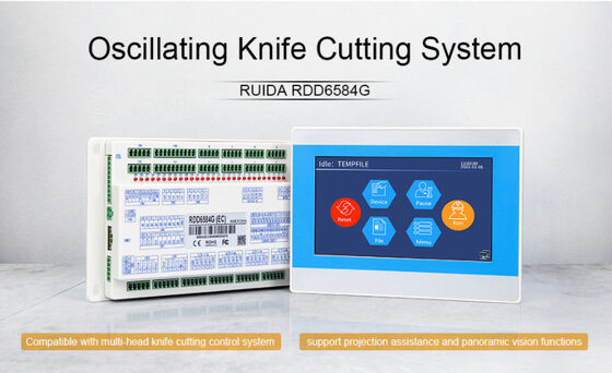 Ruida Single Track Oscillating Knife Cutting Controller RDD6584G 8 Axis Cutting Controller