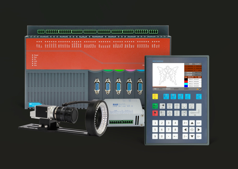 5-Axis CO2 Laser Vision Controller for Non-Metal Thin Film Cutting
